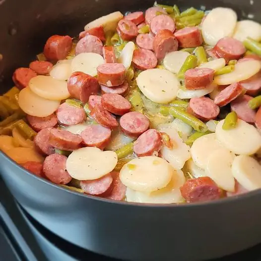 Rediscovering the Joy of Simple Meals: Kielbasa, Potatoes, and Green Beans