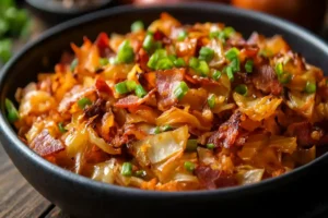 Learn how to make delicious fried cabbage with onions and bacon, a Southern classic, with easy steps and creative variations