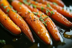 Discover how to make delicious honey garlic butter roasted carrots with this simple recipe, perfect for any meal or occasion.