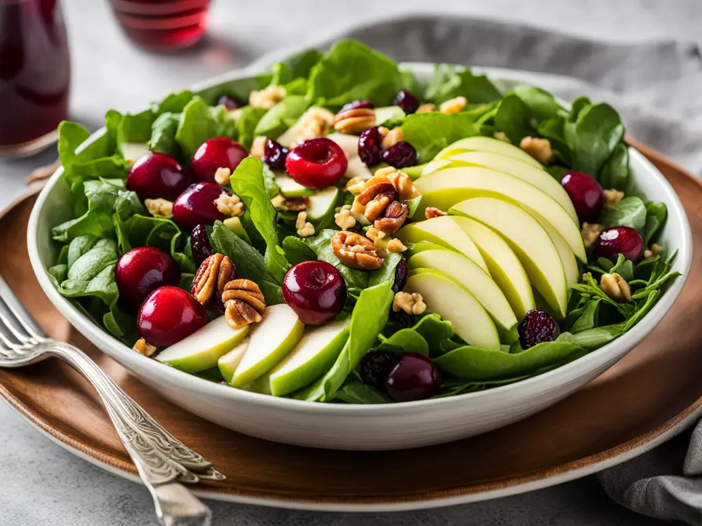 Apple Cranberry Walnut Salad Recipe