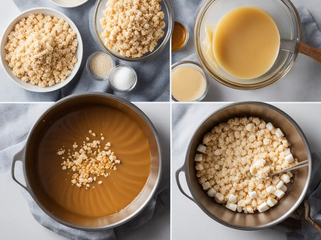 Salted Caramel Rice Krispie Treats ingredients