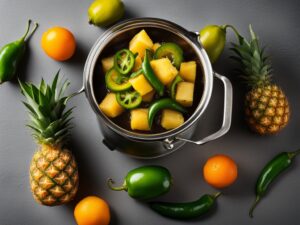 Spicy Pineapple Jalapeño Chutney