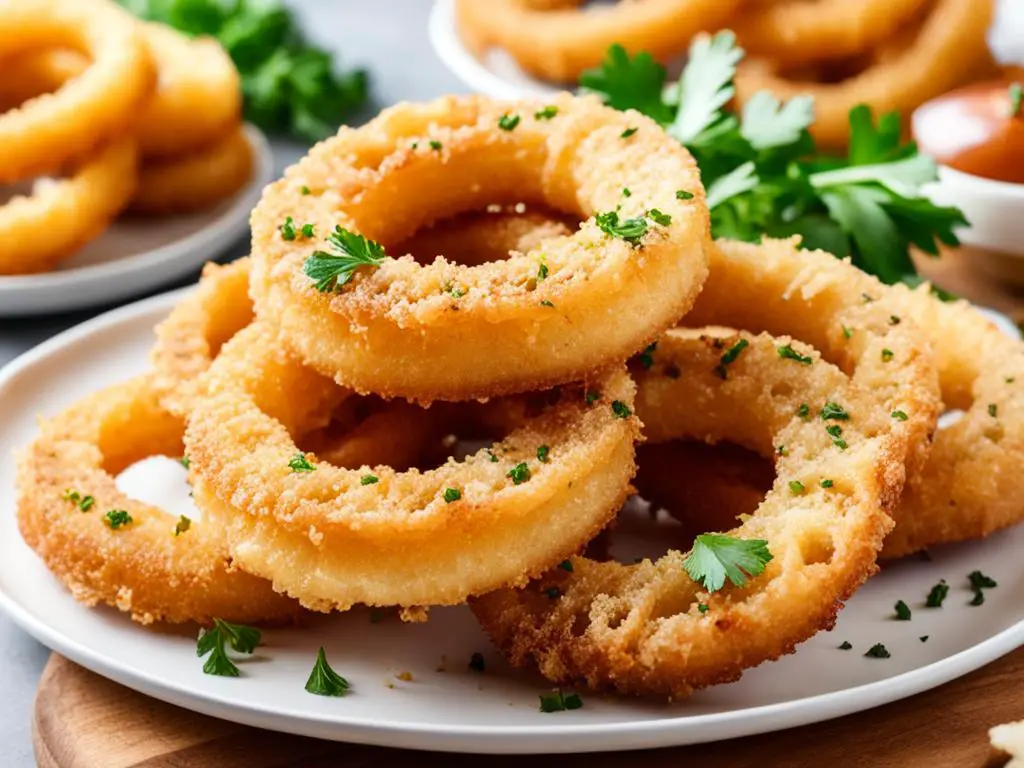 crispy air fryer onion rings