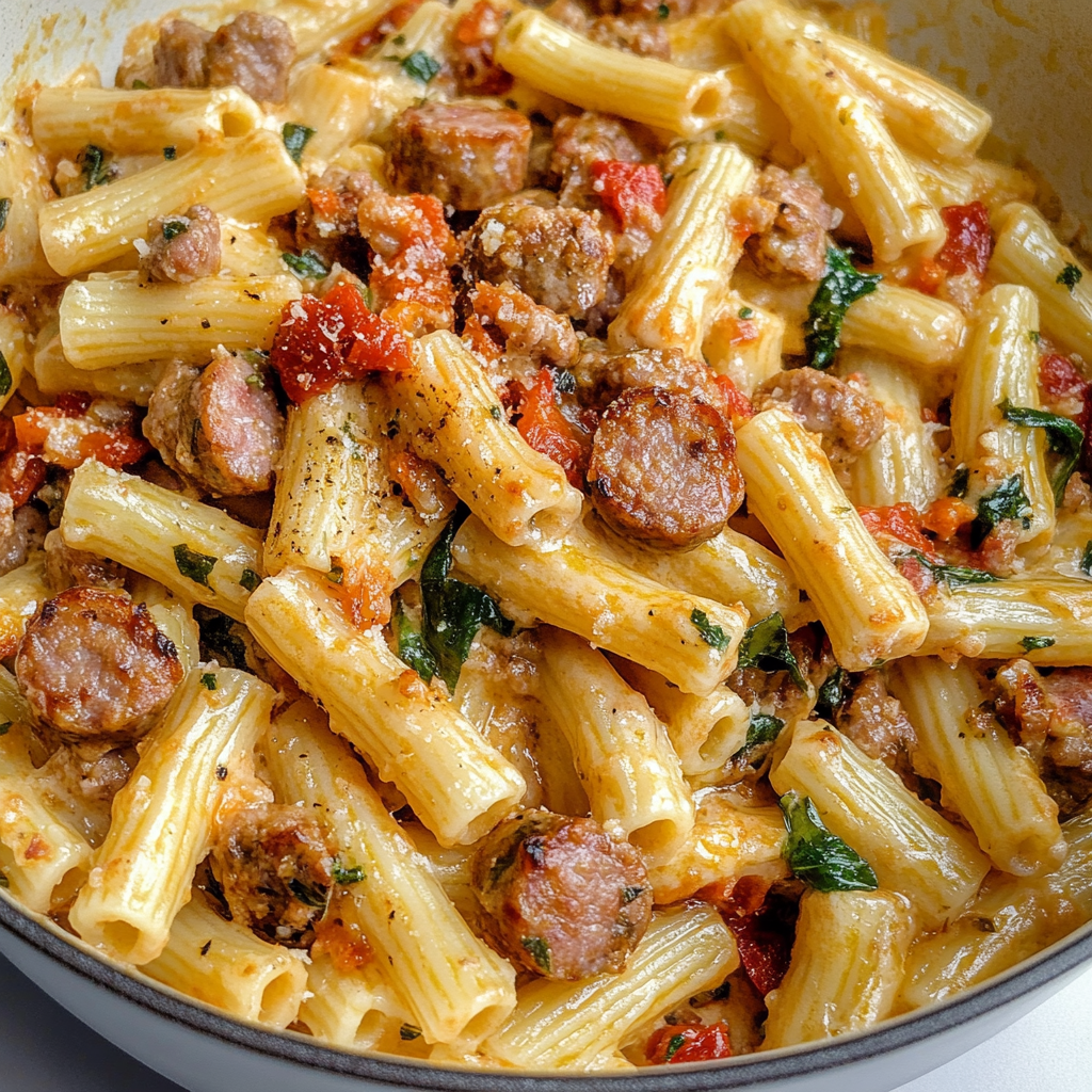 sausage pasta recipe, Italian pasta with sausage, pasta with Italian sausage, easy sausage pasta, sausage and pasta recipe