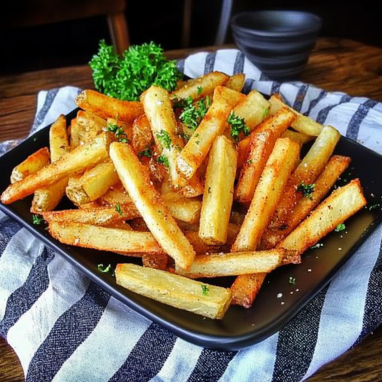 oven-baked fries, crispy baked fries, healthy baked fries, homemade fries, baked potato wedges, blue ribbon fries, best baked fries