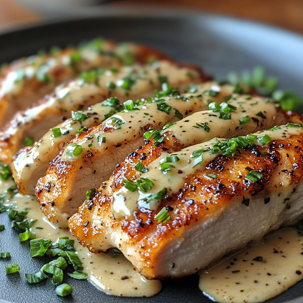 Dijon mustard chicken, tangy chicken sauce, creamy mustard chicken, crispy chicken dinner, savory Dijon sauce