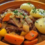 Bonnie's pot roast, Sunday pot roast, classic beef roast, slow-cooked pot roast, family dinner roast, flavorful pot roast
