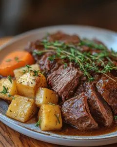 best pot roast, classic pot roast recipe, tender pot roast, easy pot roast, slow-cooked pot roast