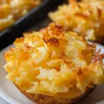 cheesy hash brown casserole, potato casserole recipe, cheesy funeral potatoes, comfort food potatoes, easy funeral potatoes