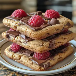 raspberry chocolate cookies, fruit chocolate chunk cookies, raspberry chunk cookies, fresh raspberry cookies, chocolate berry cookies