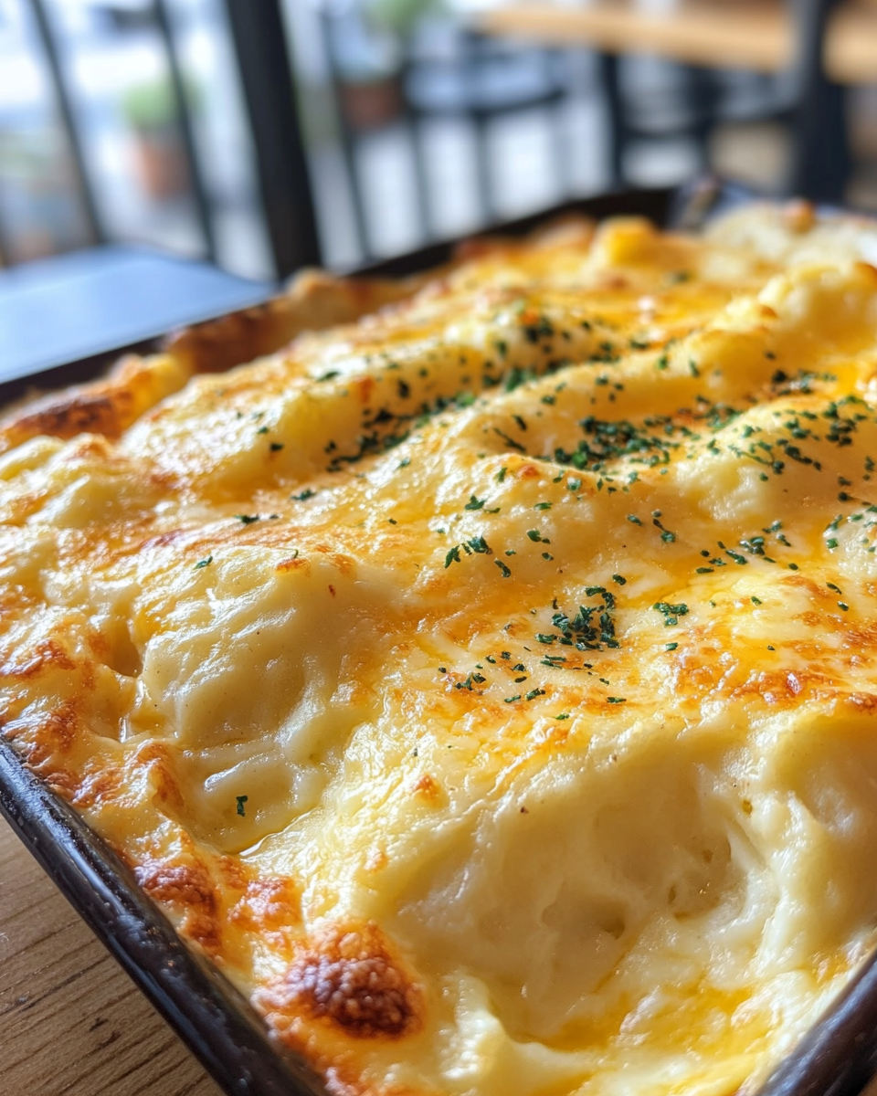 scalloped potatoes with cheese, cheesy potato bake, au gratin potatoes, creamy potatoes recipe, easy cheesy potatoes