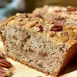 Alabama pecan bread, Southern pecan bread, easy pecan bread recipe, sweet pecan bread, nutty bread recipe