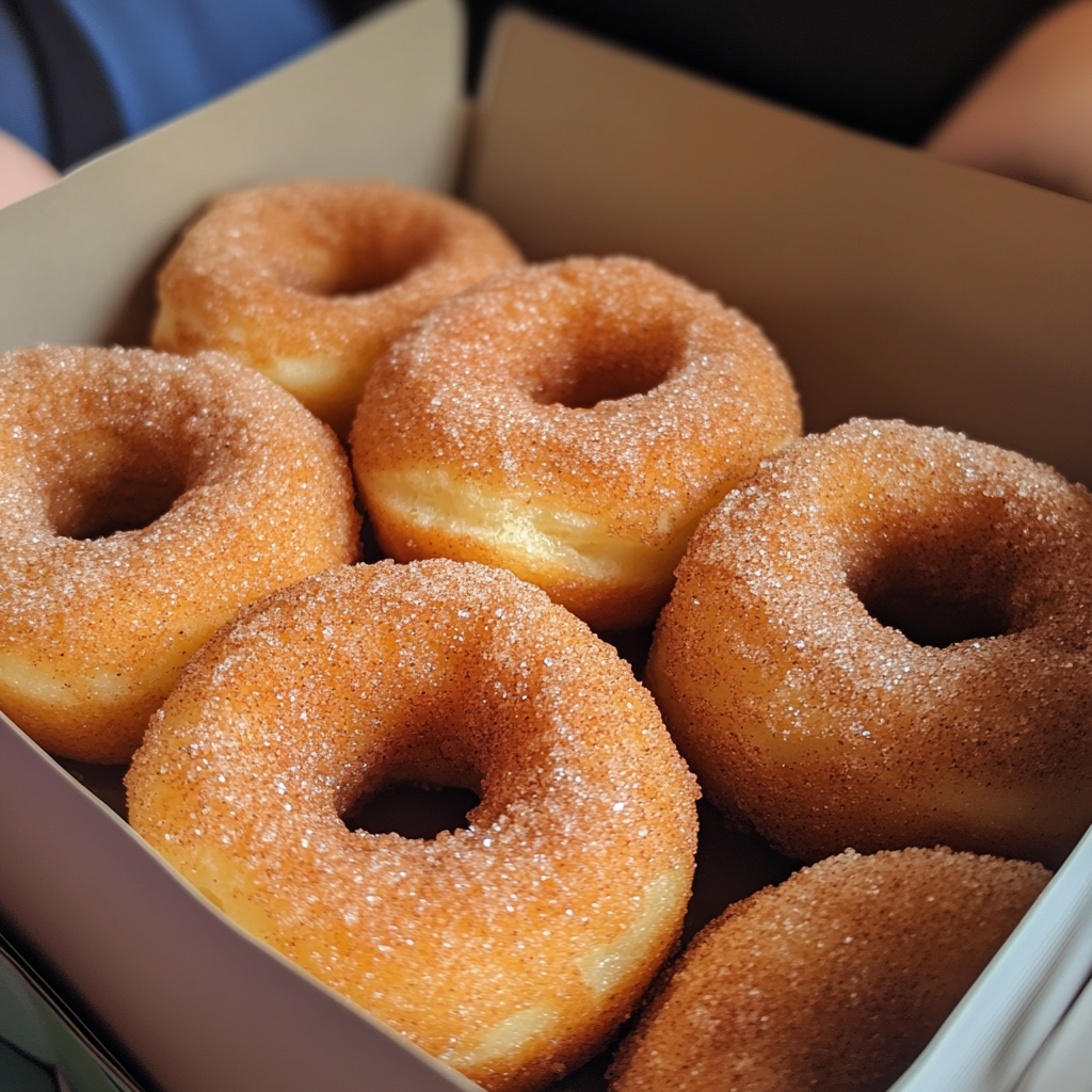 cinnamon sugared doughnut drops