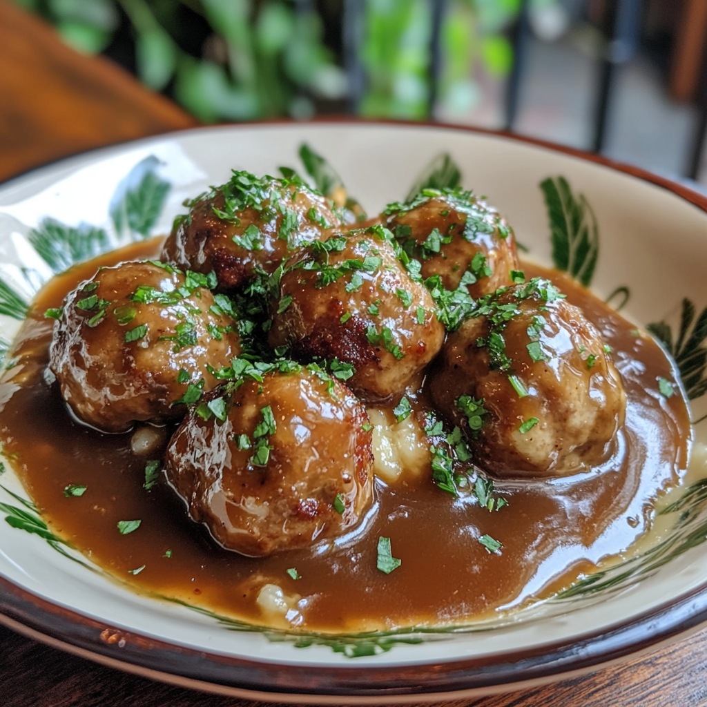 Swedish meatballs recipe, creamy Swedish meatballs, homemade Swedish meatballs, traditional Swedish meatballs, beef and pork meatballs