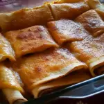 apple pie enchiladas, cinnamon apple enchiladas, baked apple enchiladas, easy apple dessert, apple tortilla dessert