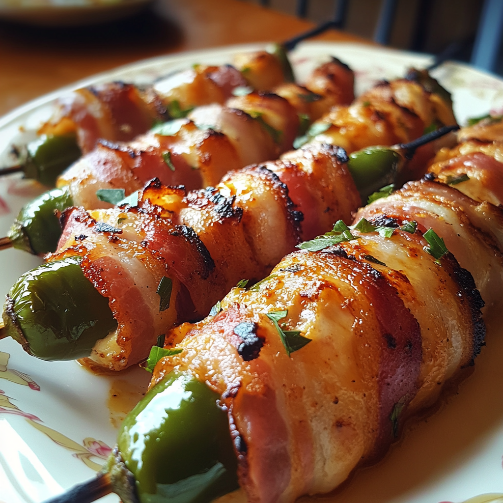 grilled jalapeno poppers, bacon jalapeno snacks, stuffed jalapenos with bacon, low-carb appetizers, spicy grilled appetizers