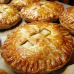 mini apple pies, portable apple dessert, homemade apple hand pies, baked apple hand pies, easy apple pie recipe