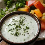 ranch dip, easy ranch dressing, creamy ranch dressing, homemade ranch dip, buttermilk ranch, DIY ranch dressing