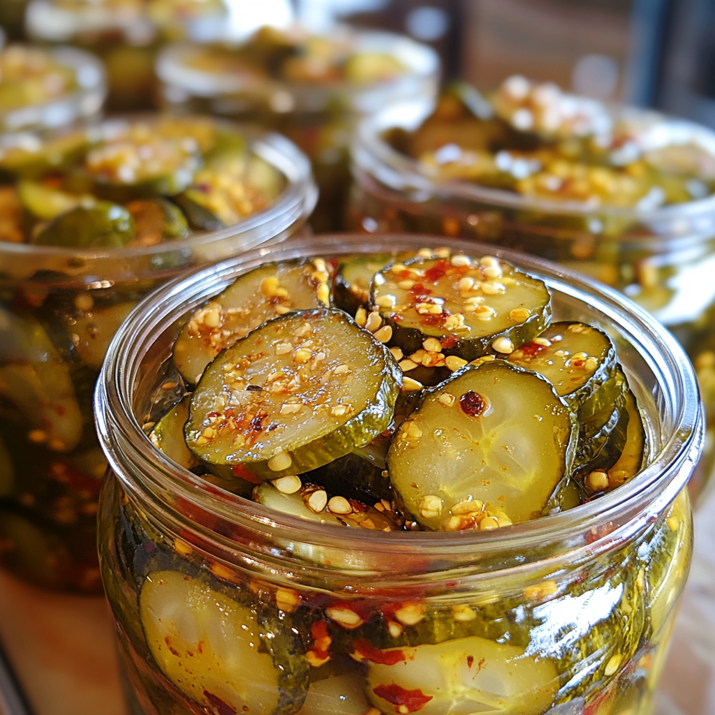 easy pickles, homemade bread and butter pickles, sweet pickles, quick pickles, no canning pickles, refrigerator pickles