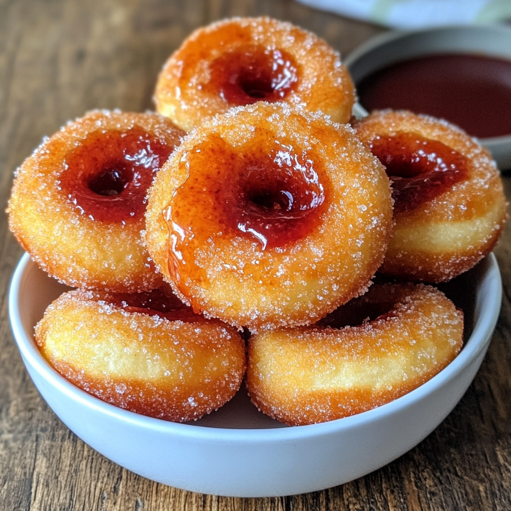 air fryer biscuit donuts, quick air fryer donuts, homemade air fryer donuts, air fryer glazed donuts, easy air fryer donut recipe