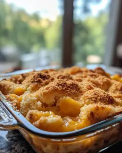 quick cobbler, simple fruit cobbler, easy peach cobbler, fast cobbler recipe, homemade cobbler, cobbler with any fruit