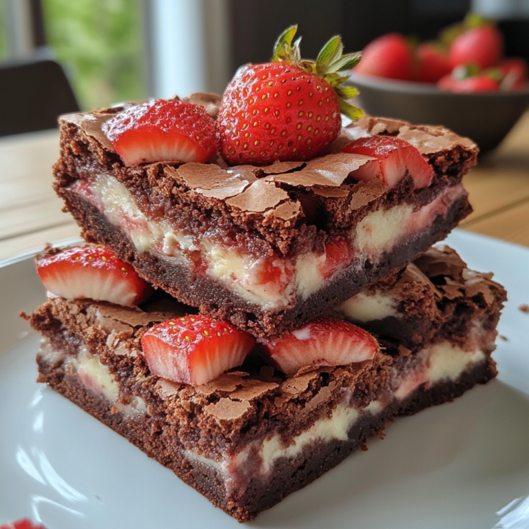 easy strawberry brownies, homemade strawberry brownies, strawberry dessert, fruity brownies, strawberry brownies recipe, chewy strawberry brownies