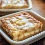 apple cream cheese bars, apple danish bars, apple cheesecake danish, easy apple danish, puff pastry apple bars