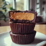 DIY peanut butter cups, peanut butter chocolate cups, homemade chocolate cups, easy peanut butter cups, vegan peanut butter cups