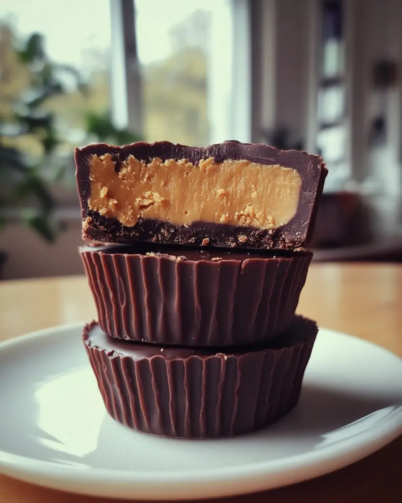 DIY peanut butter cups, peanut butter chocolate cups, homemade chocolate cups, easy peanut butter cups, vegan peanut butter cups