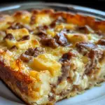 breakfast casserole recipe, easy morning casserole, make-ahead breakfast casserole, customizable breakfast bake, simple breakfast casserole