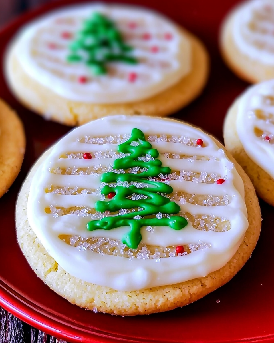 cream cheese cookies, soft sugar cookies, easy sugar cookies, frosted sugar cookies, sugar cookie recipe