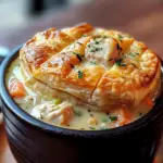 chicken pot pie stew, creamy chicken soup, pot pie soup, easy chicken pot pie soup, chicken vegetable soup, homemade chicken soup