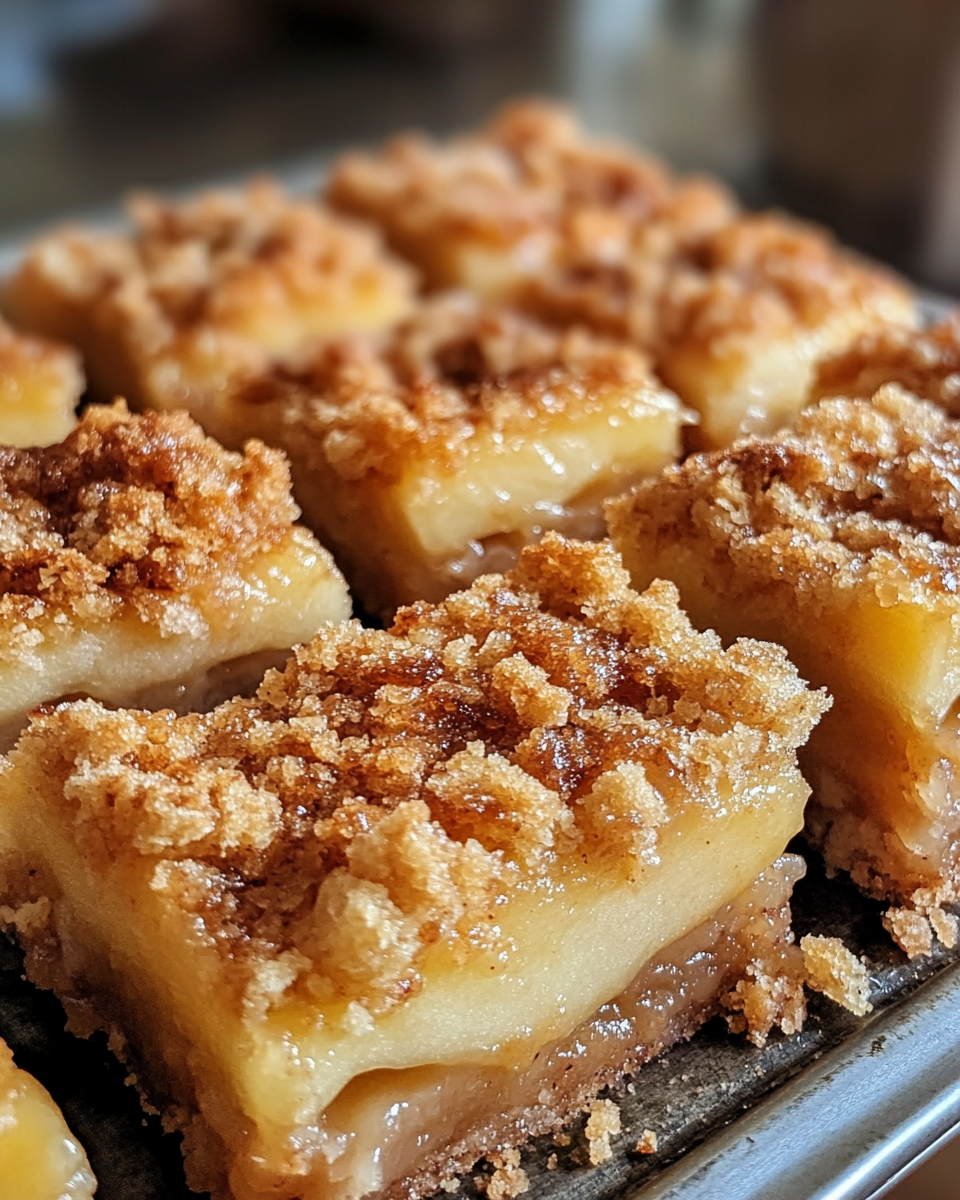 apple crumble bars, apple oat bars, easy apple dessert bars, fall apple crisp recipe, apple bar dessert