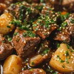 French beef stew, Burgundy beef recipe, beef stew with red wine, classic beef bourguignon, easy beef bourguignon