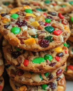 traditional fruitcake cookies, holiday fruitcake cookies, fruit and nut cookies, Christmas fruitcake cookies, vintage fruitcake cookies