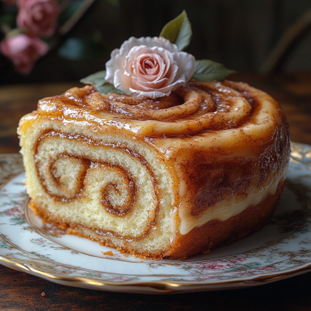 cinnamon swirl cake, breakfast cinnamon cake, easy cinnamon dessert, cinnamon roll-inspired cake, brunch cinnamon treat