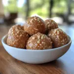 3-ingredient energy balls, no-bake peanut butter bites, healthy peanut butter snacks, easy energy ball recipe, quick no-bake snacks