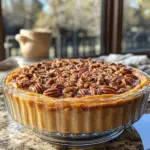 Easy pecan cake, gooey pecan dessert, Southern pecan dump cake, quick pecan dessert recipe, buttery pecan dump cake