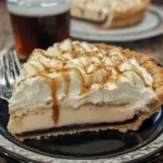 no-bake root beer pie, creamy soda pie recipe, nostalgic dessert ideas, root beer dessert, easy summer pie recipe