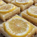 easy lemon bars, simple lemon dessert recipe, lemon bars with cake mix, quick lemon dessert, two-ingredient dessert recipe, tangy lemon bars