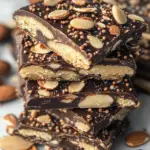 chocolate coconut cookies, almond coconut dessert, easy Almond Joy cookies recipe, candy-inspired cookies