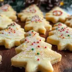 buttery shortbread cookies, festive Christmas cookies, whipped shortbread recipe, easy holiday cookies, light and airy shortbread, holiday cookie recipes