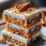 carrot dessert bars, easy carrot cake recipe, cream cheese frosting carrot cake, spiced carrot bars, moist carrot cake squares