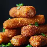 crispy sausages, breadcrumb sausages, crunchy fried sausages, sausage recipes, breaded sausages