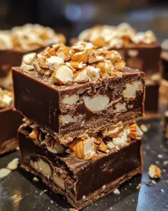 chocolate marshmallow fudge, no-bake fudge recipe, holiday fudge with nuts, easy rocky road dessert, marshmallow chocolate fudge recipe