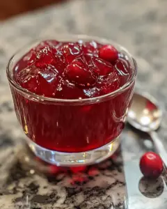 cranberry jelly with peppers, spicy cranberry jelly, holiday pepper jelly recipe, sweet and spicy jelly, cranberry preserves with heat