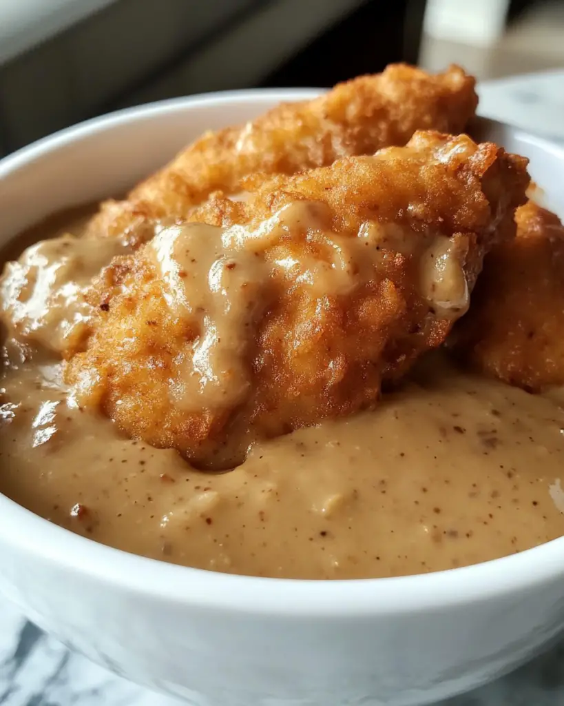 Homemade gravy, copycat KFC gravy, rich chicken gravy, savory gravy recipe, fast-food gravy recipe, creamy gravy, KFC gravy alternative