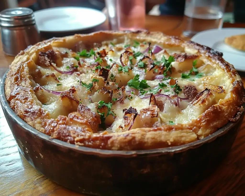 German Deep Dish Onion Pie