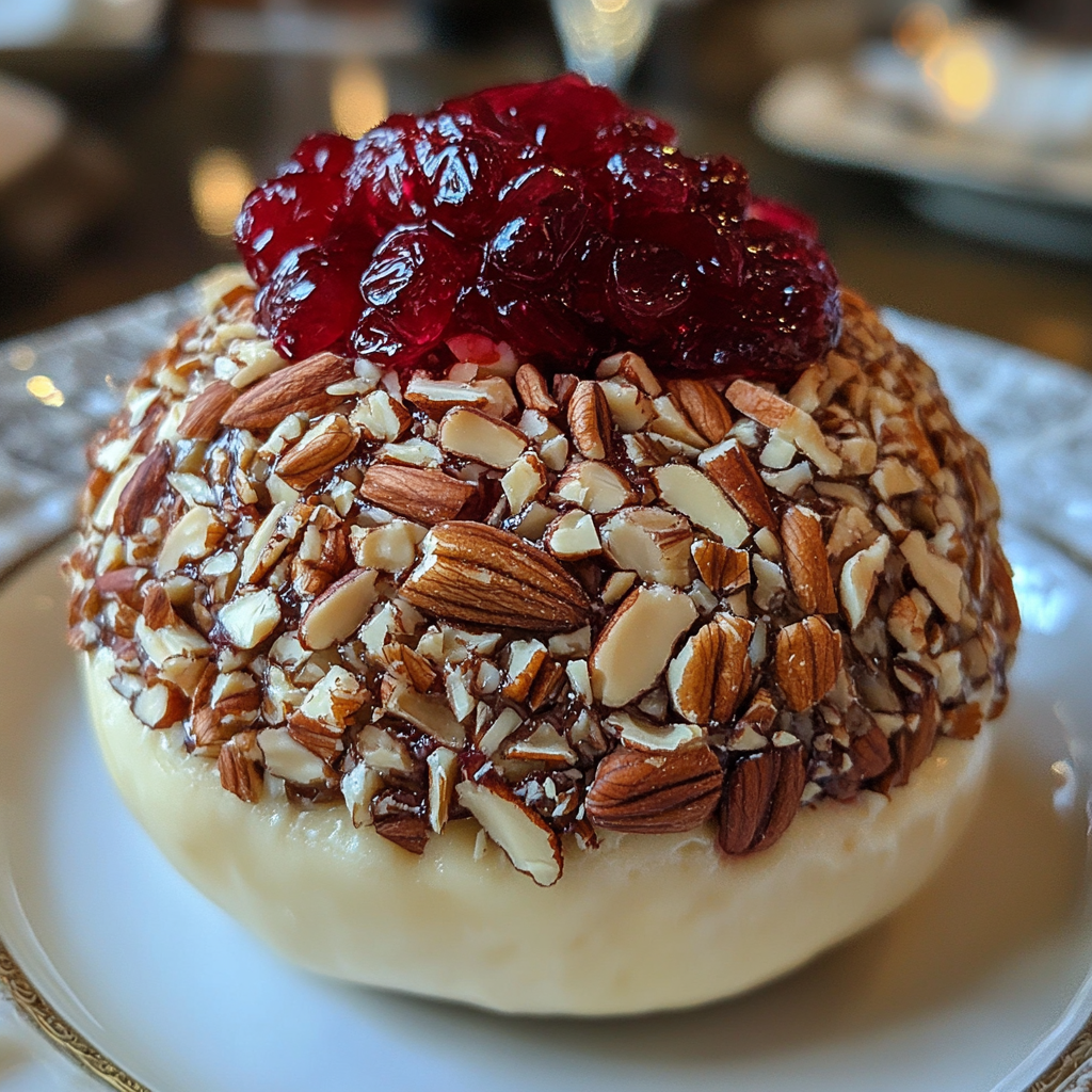 holiday cheese ball, festive cheese appetizer, cheese ball recipe, cranberry pecan appetizer, holiday appetizer, cheese ball with cranberries