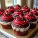 moist red velvet cupcakes, classic red velvet cupcakes, homemade red velvet recipe, red velvet cream cheese cupcakes, easy red velvet cupcakes